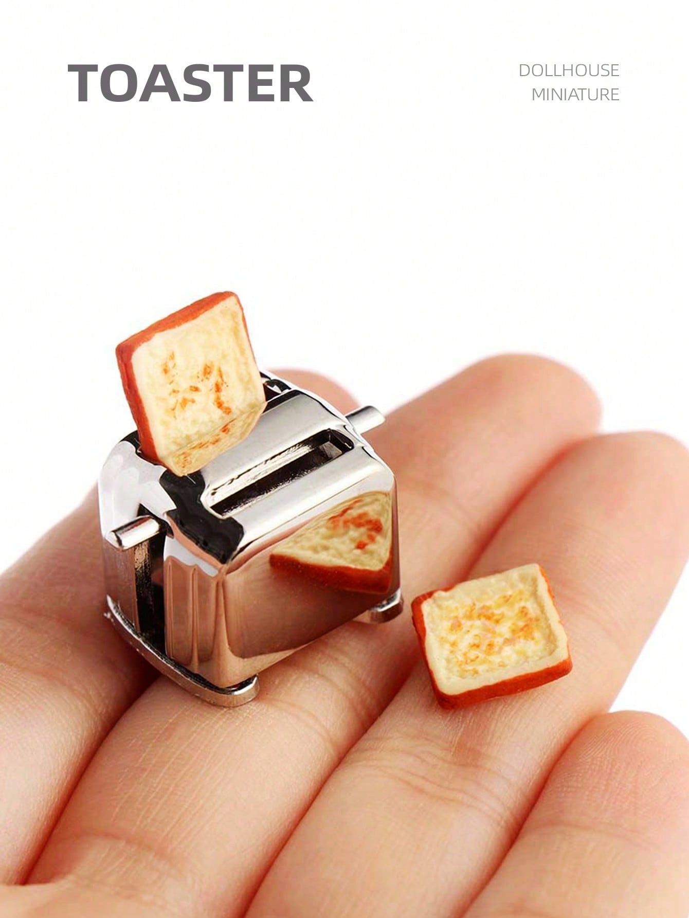 Kitchen Gadgets Plus - Tostapane in Miniatura 1:12 per Casa