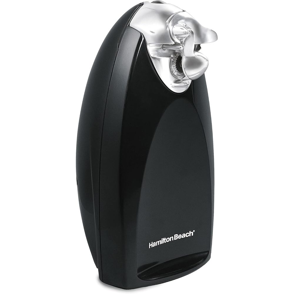 Electric Can Opener - Apribottiglie Elettrico Classico Cromato con Spegnimento