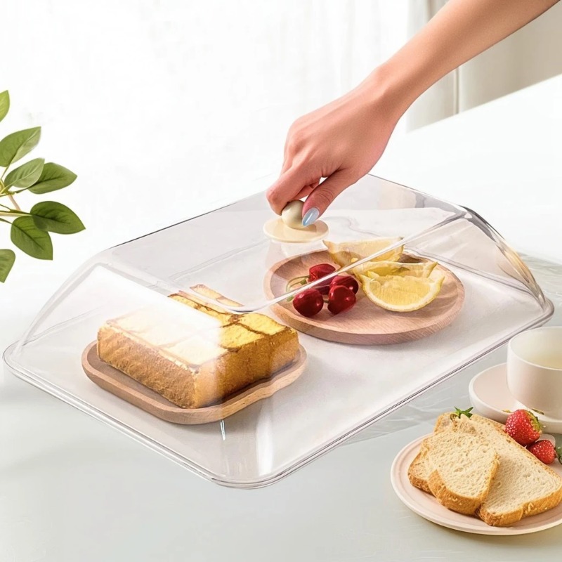 Kitchen Gadgets Plus - WORTHBUY Coperchio per alimenti in plastica
