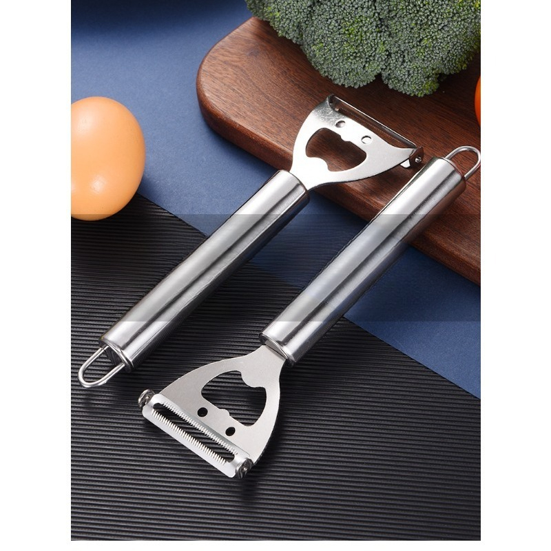 Kitchen Gadgets Built In - Pelapatate 2 in 1 in acciaio
