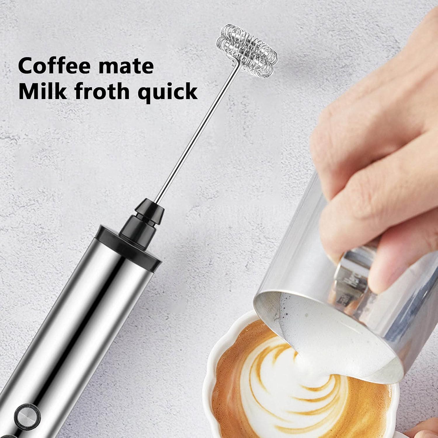 Kitchen Gadgets Electric - Frullino Elettrico Portatile 3 in 1