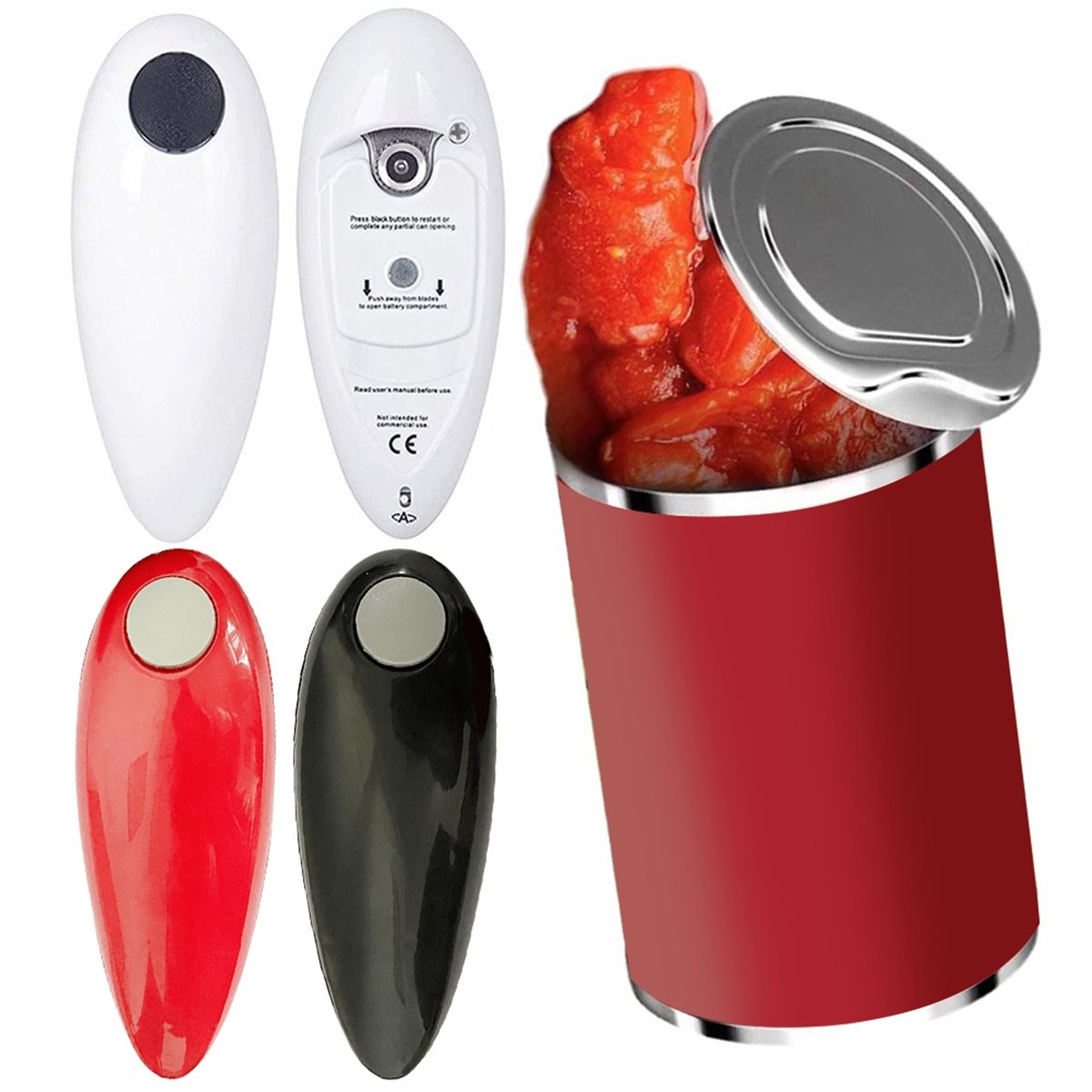 Electric Can Opener - Apribottiglie Elettrico 2026 di Tendenza, a