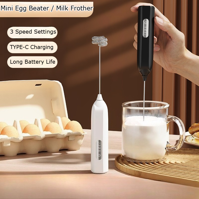 Quirky Kitchen Gadgets - Nuovo Montalatte Elettrico Portatile, Schiumatore Automatico,