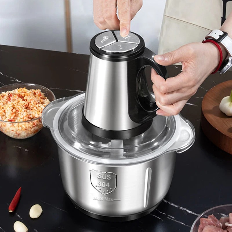 Kitchen Gadgets Electric - Tritacarne elettrico in acciaio inossidabile 304