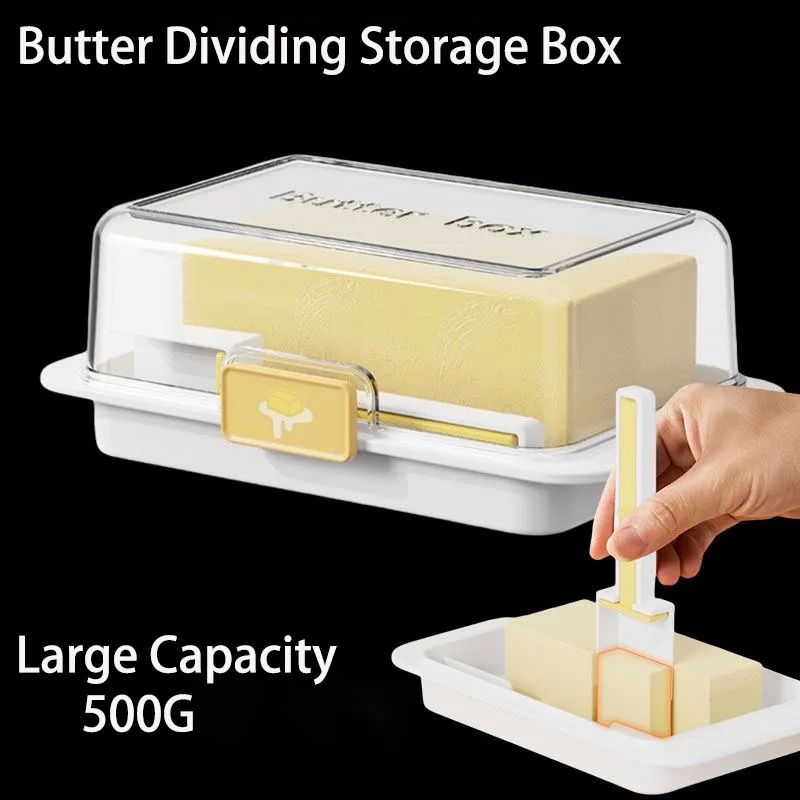 Kitchen Gadgets Built In - Piatto ermetico per burro con taglierina
