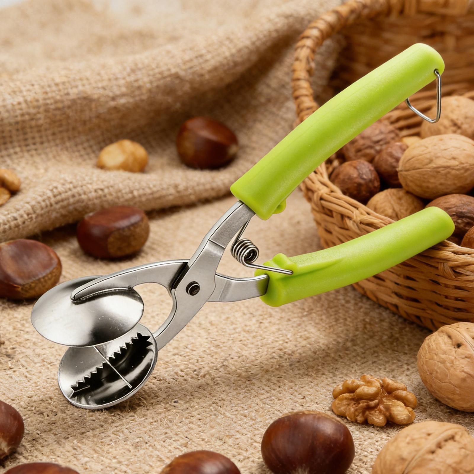 Quirky Kitchen Gadgets - Sgusciatore per Castagne in Acciaio Inossidabile,
