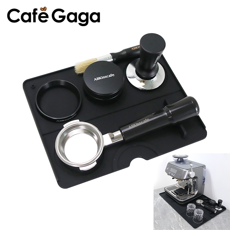 Kitchen Gadgets Plus - Tappetino antimanomissione per caffè Stazione portafiltro