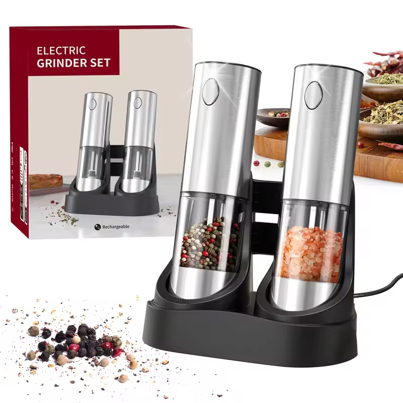 1/2PCS Macina sale e pepe elet - Kitchen Gadgets Electric recensione e prezzo