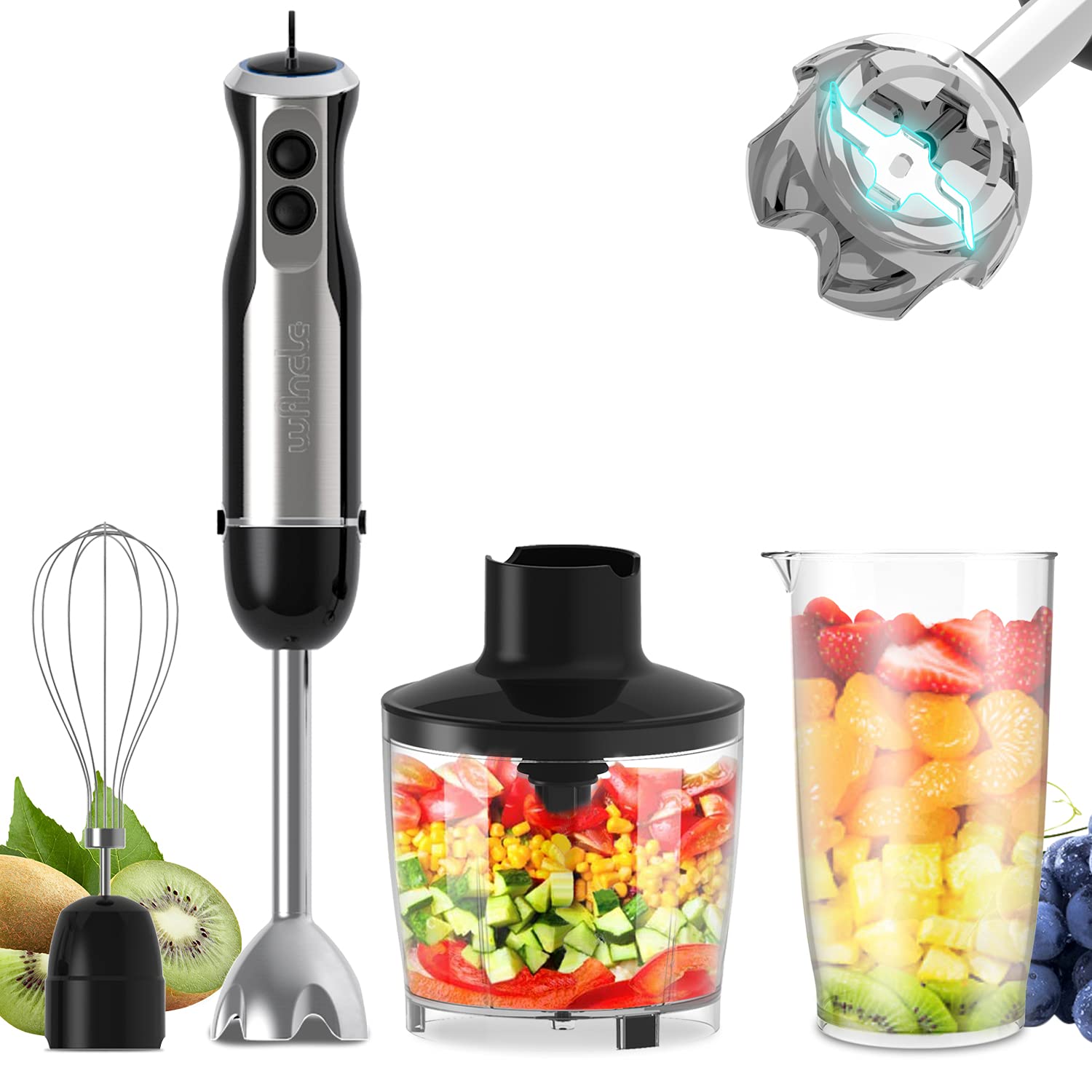 Wancle Frullatore a immersione - Immersion Blender Stick recensione e prezzo