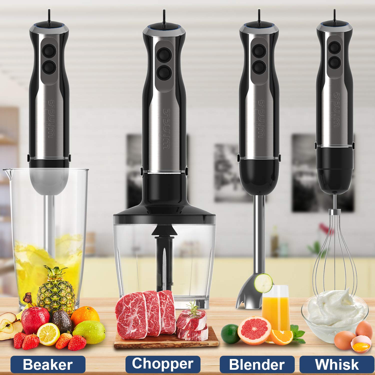 Wancle Frullatore a immersione - Immersion Blender Stick recensione e prezzo
