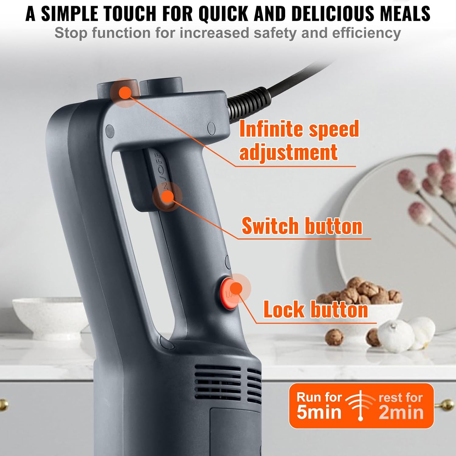 Frullatore a Immersione Profes - Immersion Blender Stick recensione e prezzo