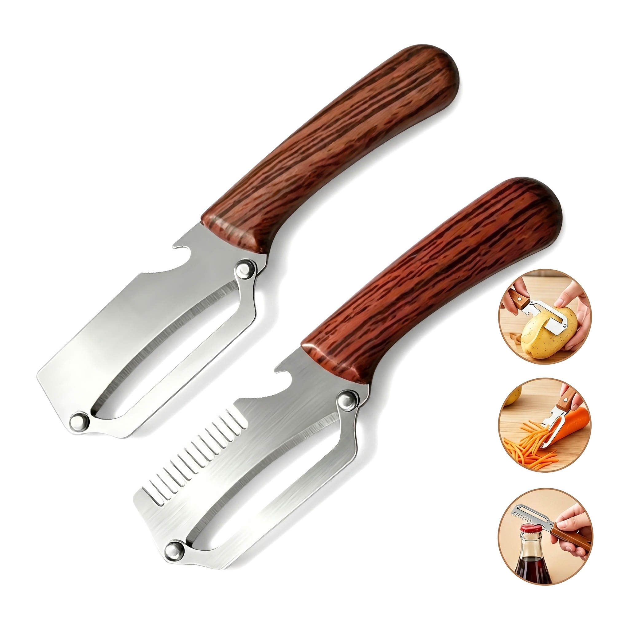 Pelapatate multifunzione 2in1  - Kitchen Gadgets Built In recensione e prezzo