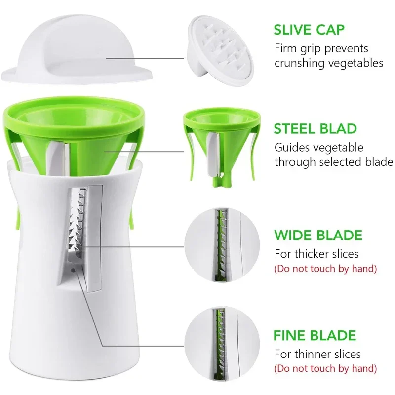 LMETJMA Heavy Duty Spiralizzat - Kitchen Gadgets Dropshipping recensione e prezzo