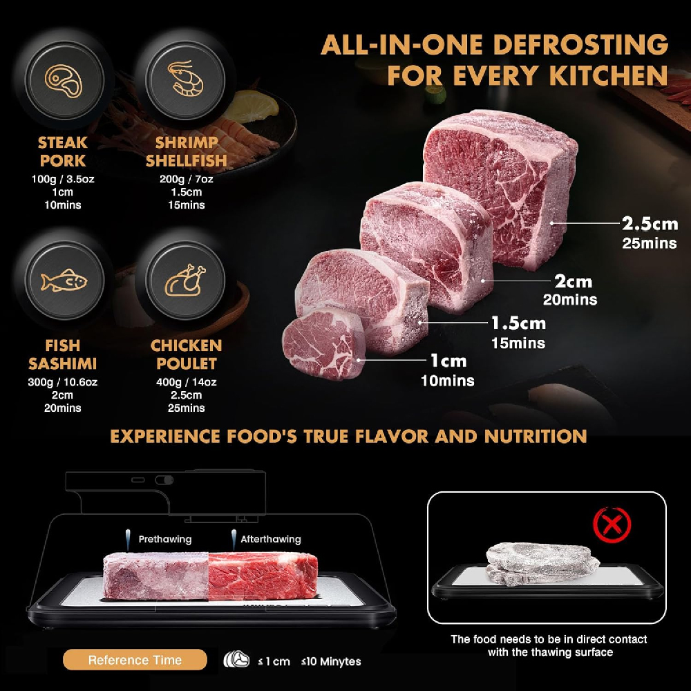 Vassoio per Scongelamento Rapi - Kitchen Gadgets Electric recensione e prezzo